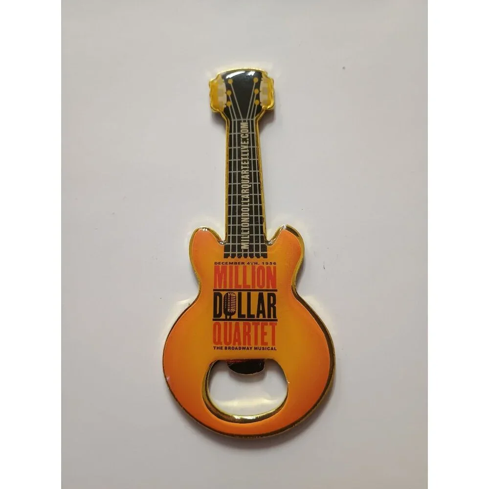 The Man‎ In Black Guitar-Shaped Million Dollar Quartet Bottle Opener